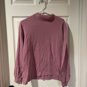 mock neck long sleeve